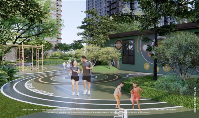 翠湖壹号景观设计过程示意图