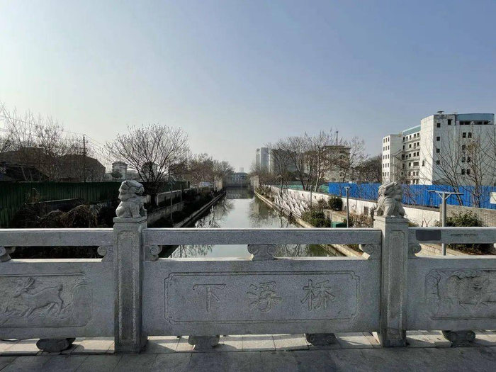 西五华里，从下浮桥看向西水关。南京日报/紫金山新闻记者 何钢 严玲 摄