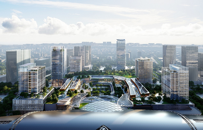 广州环球贸易广场（广州南站ICC）项目效果图