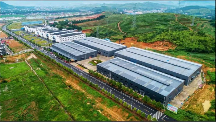 ▲全康电子科技有限公司生产基地