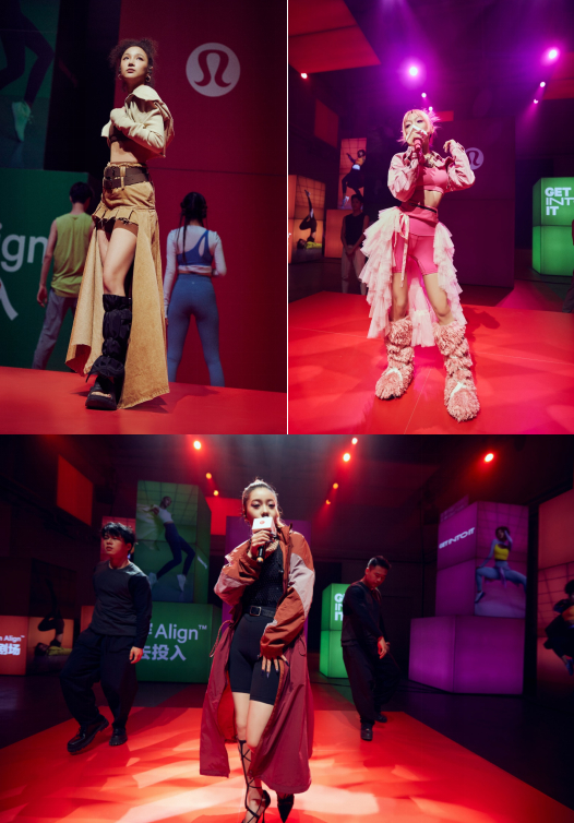 88rising旗下Z世代音乐人Veegee徐若侨（左上）、卡西恩Cacien（右上）、阿达娃Adawa（下）投入开唱