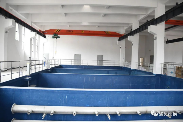 自来水厂厂区内部设施齐全