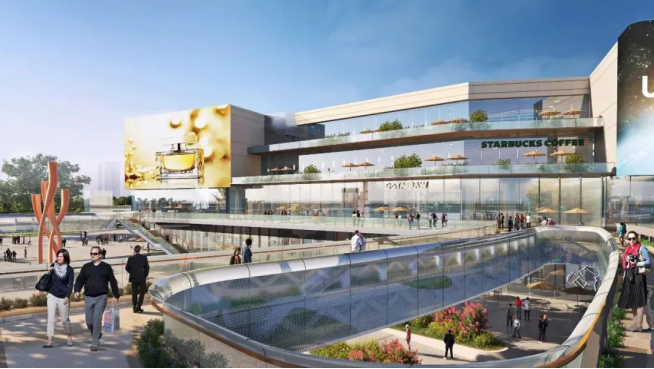 △旗云城市广场效果图