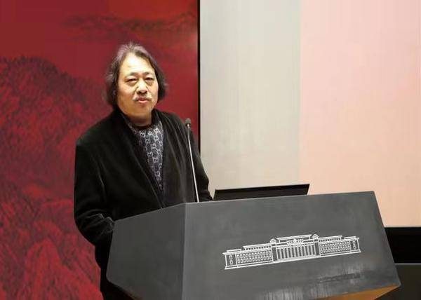 　　天津美术学院院长贾广健致辞