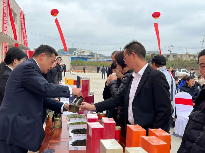 　　产品品鉴会现场