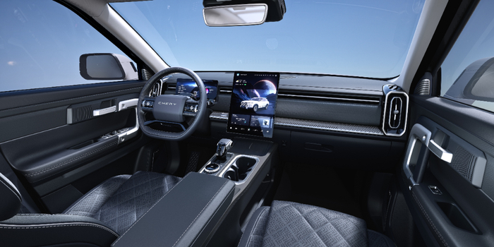   奇瑞TJ-1内饰设计。奇瑞汽车供图 华龙网发