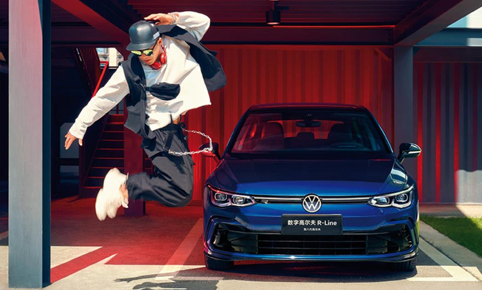 第八代高尔夫，图片来自一汽-大众官网。