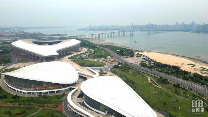 △湛江航拍。（总台央广记者赵晨拍摄）