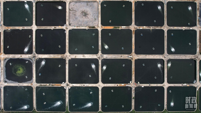 　△考察地航拍。（总台国广记者李晋拍摄）