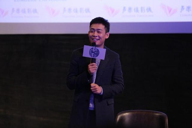 张译在路演现场