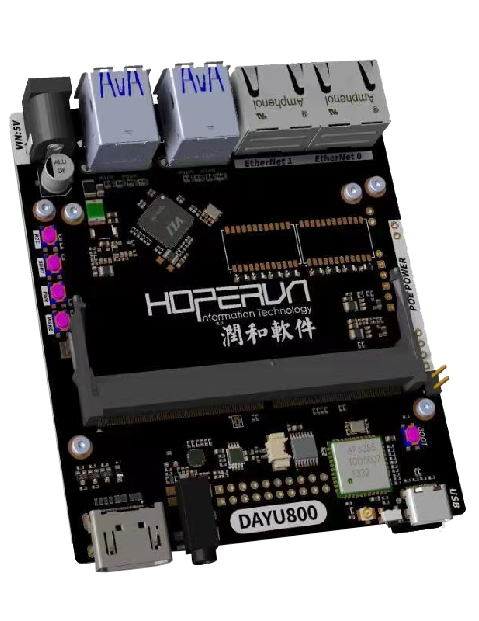 图:润开鸿HH-SCDAYU800开发套件