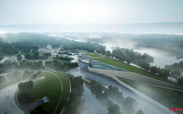 ↑三星堆博物馆新馆效果图