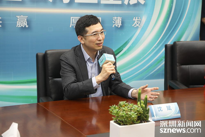 欧加隆中国经典品牌零售事业部负责人、副总裁沈斌。（阎思远 摄）
