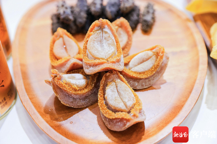 　　香港时尚馆安记海味有限公司展区。记者 任桐 摄