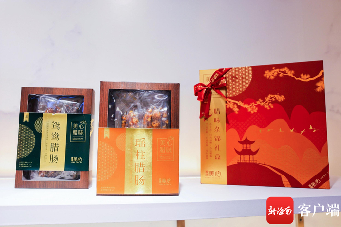 　　香港时尚馆美心食品展区。记者 任桐 摄