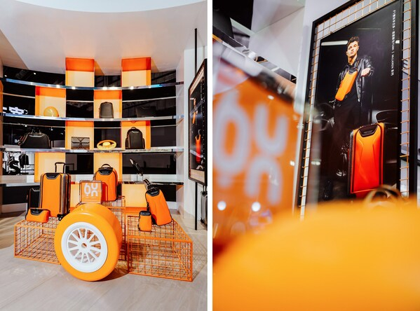 　　TUMI｜McLaren 60周年系列联名系列展示空间