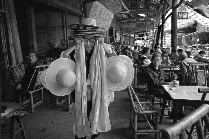 犍为罗城镇 1992（陈锦 摄）