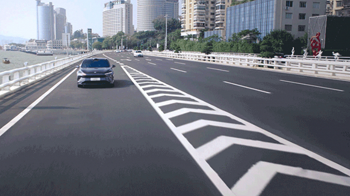 蔚来NOP+路测视频截图，图源蔚来公众号