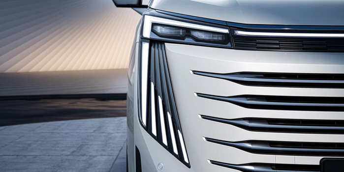 传祺E9前灯。 广汽传祺供图 华龙网发