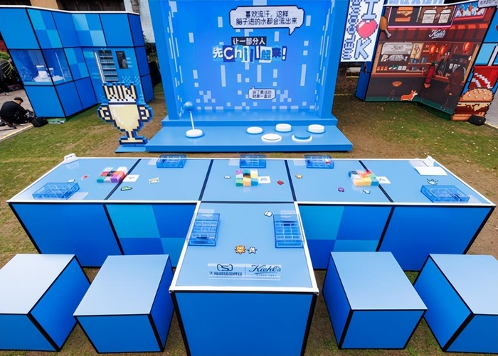 ▲手工互动区域