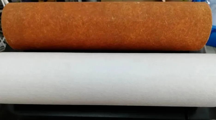 新PP棉与旧PP棉滤芯对比图