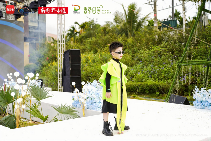 海南省少儿模特大赛全省总决赛现场。主办方供图