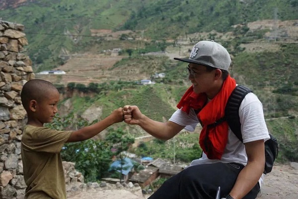 图说：华东理工大学学子杨孟平 来源/采访对象供图（下同）