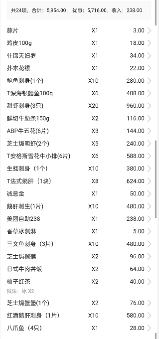 ↑去年9月1日的点餐记录