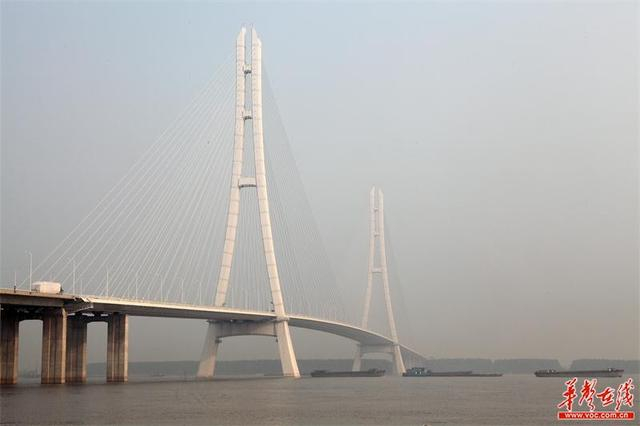 ▲南京长江第三大桥。