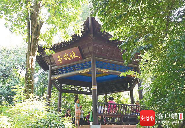 湖北黄冈的快哉亭。资料图