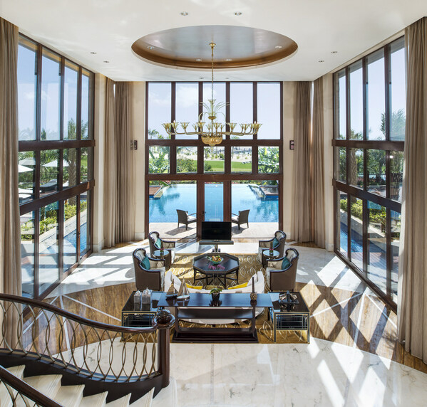 　　三亚亚龙湾瑞吉度假酒店总统别墅