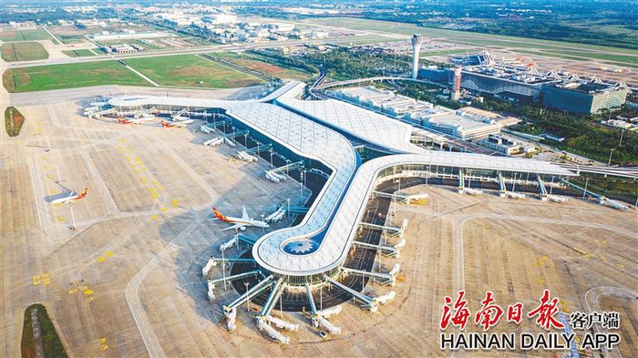 　　美兰机场T2航站楼。（海南机场集团供图）