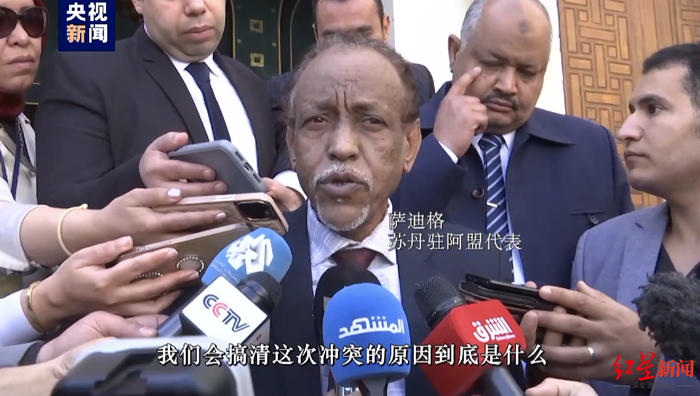 ↑苏丹驻阿盟代表萨迪格