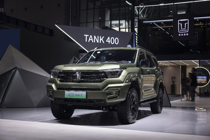 坦克400 Hi4-T。 坦克品牌供图 华龙网发