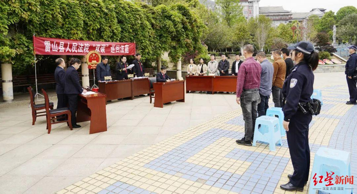 ↑巡回宣判现场