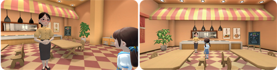 数药智能孤独症康复训练软件《AI星河》情景模拟对话之餐厅