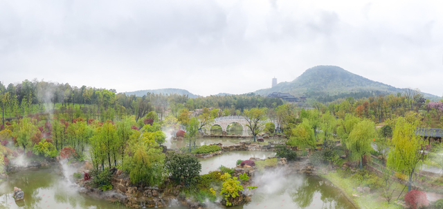 （春牛首风光 牛首山文化旅游区供图）