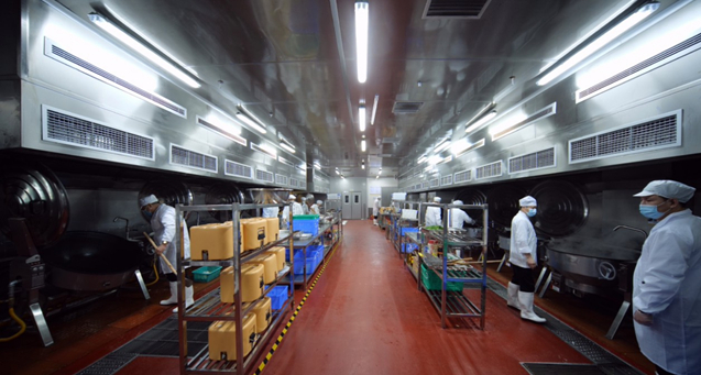 润邻食品“圳品”预制菜生产车间