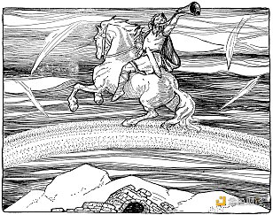 Heimdallr守卫彩虹桥配图