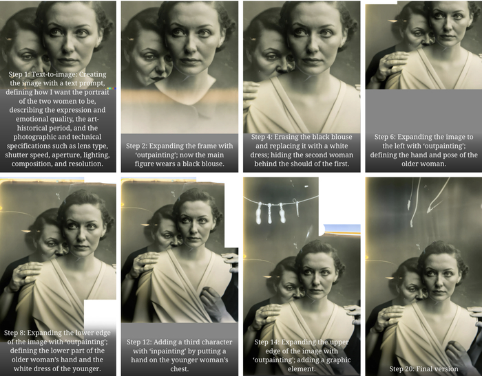 ↑鲍里斯介绍了自己“创作”获奖图片的过程