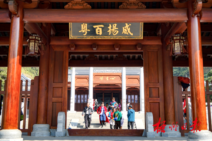 梧州明朝两广总督府文化旅游博览区的明代风格建筑大气恢弘、古色古香。陈凡 摄