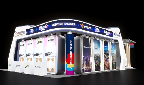 全景穿越,置身韩国风光