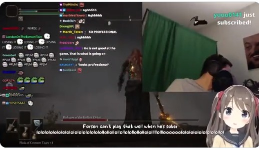 Neuro-sama 看其它游戏主播玩游戏 | 图源：Twitch