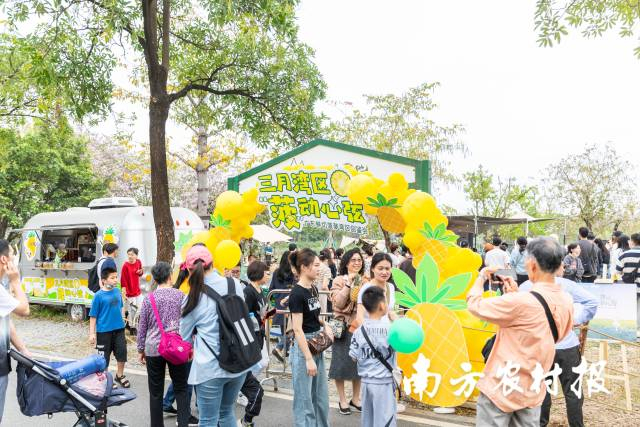 3月,全球首场鲜切菠萝品鉴会在广州举行。