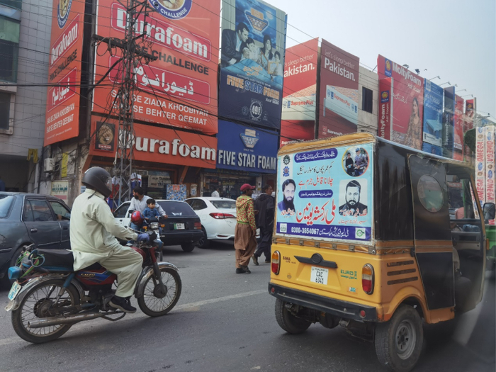 巴基斯坦电器街 图片来源：受访者供图