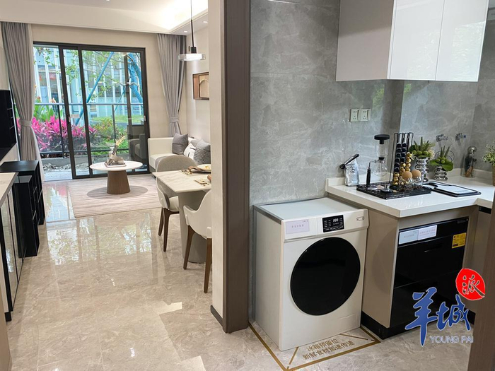 白云湖板块不少户型实用率超过九成