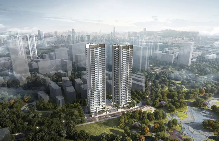 深圳中学回迁安置房与保障性租赁住房建设项目效果图