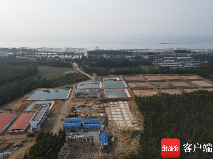 　　昌江海尾智慧渔业产业园一期（起步区）已投产。园区供图
