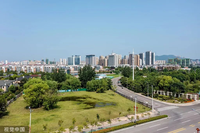 淮北城市风光。图/视觉中国