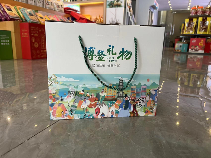 琼海农业品牌外包装。记者 苏桂除摄
